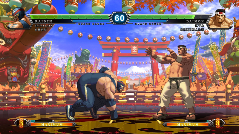 Illustration for article titled The First King of Fighters XIII Screen Shots Bust Out